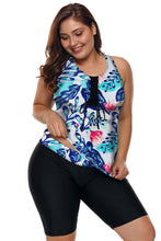 Black Ombre Print Racerback