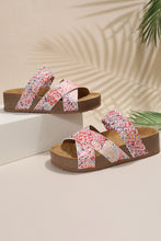 Braided Detail Criss Cross Platform