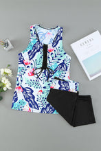 Black Ombre Print Racerback