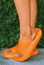 Hollow-out Thick Soled Slip On