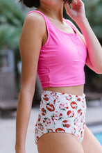 Square Neck Sleeveless Fashion Print