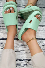 Hollow-out Thick Soled Slip On