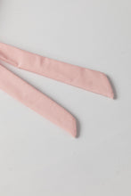 Turquoise Striped Mesh Knotted Hem