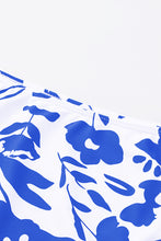 Square Neck Sleeveless Fashion Print