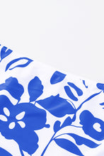 Square Neck Sleeveless Fashion Print