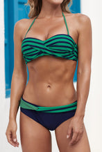 Halter Bandeau Striped