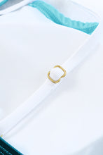 Oceanic Gradient Color Peekaboo Halter