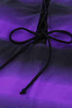 Black Ombre Print Racerback