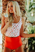 Square Neck Sleeveless Fashion Print