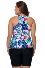 Black Ombre Print Racerback