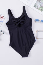 Gradient Criss Cross Back