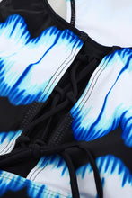 Black Ombre Print Racerback