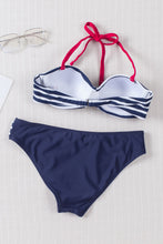 Halter Bandeau Striped