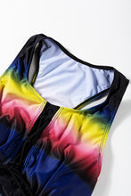 Black Ombre Print Racerback