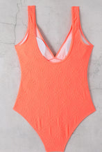 Bright Green  Ruffle Plunge Neck