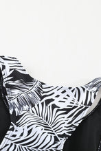 Black Ombre Print Racerback