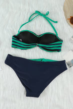 Halter Bandeau Striped