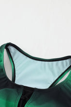 Black Ombre Print Racerback