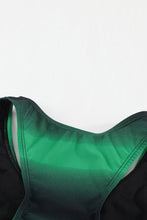 Black Ombre Print Racerback