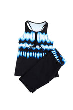 Black Ombre Print Racerback