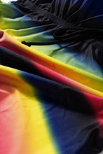 Black Ombre Print Racerback