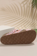 Braided Detail Criss Cross Platform