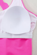 Scalloped Criss Cross High Waist