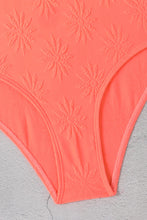 Bright Green  Ruffle Plunge Neck