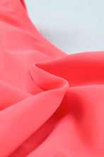 Scalloped Criss Cross High Waist