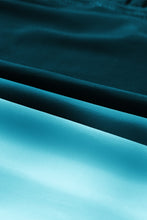 Oceanic Gradient Color Peekaboo Halter