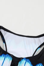 Black Ombre Print Racerback