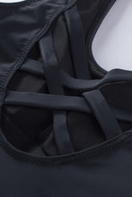 Gradient Criss Cross Back