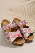 Braided Detail Criss Cross Platform