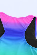 Black Ombre Print Racerback