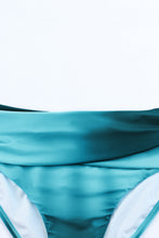 Oceanic Gradient Color Peekaboo Halter