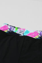 Black Ombre Print Racerback