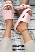 Hollow-out Thick Soled Slip On