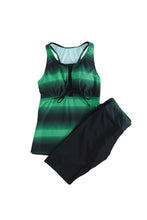 Black Ombre Print Racerback