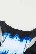 Black Ombre Print Racerback