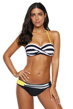 Halter Bandeau Striped