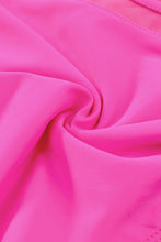 Scalloped Criss Cross High Waist