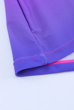 Black Ombre Print Racerback