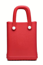 Fiery Red Waterproof EVA Random Decorations Hollow Tote Bag